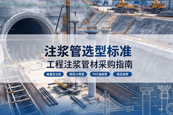 子洲注浆管选型标准