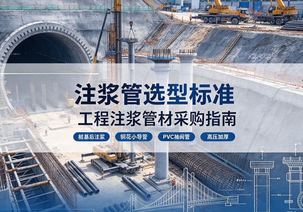 子洲注浆管选型标准